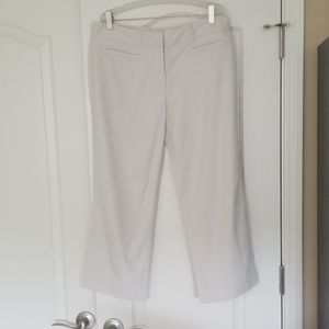 Ann Taylor khaki crops